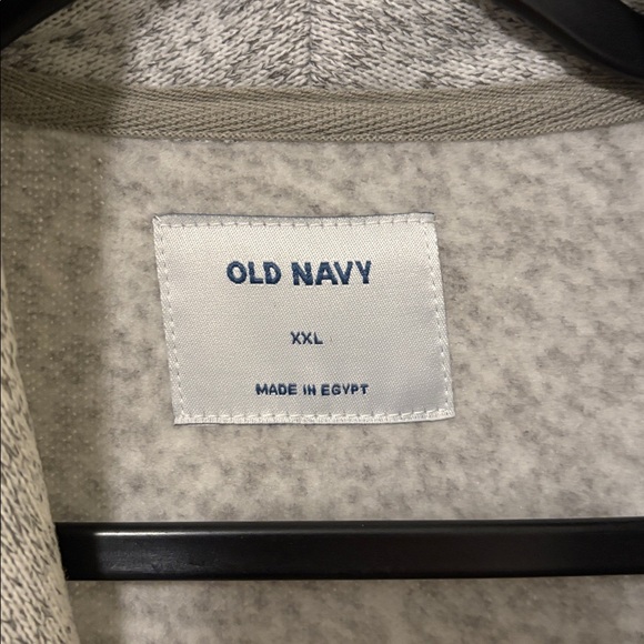 Old Navy Men's Light Gray Cardigan Sweater - Picture 3 of 4